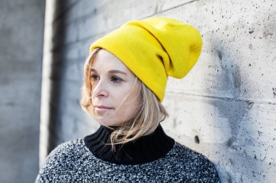 yellow beanie timo weiland sweater