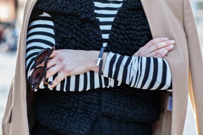 striped top