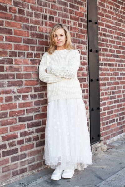 Cream sweater