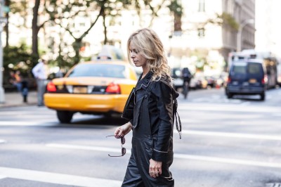 black overalls